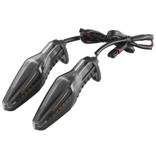 2pcs KC062 For BMW R1200 Motorcycle 18LEDs Turn Signal Light, KC062 (Transparent), KC062 (Transparent Black)
