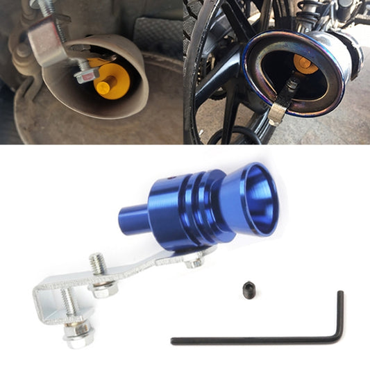 Universal Aluminum Turbo Sound Exhaust Muffler Pipe Whistle Car / Motorcycle Simulator Whistler, Size: L, Outside Diameter: 30mm, Size: L (Blue), Size: L (Red), Size: L (Silver), Size: L (Black), Size: L (Gold)