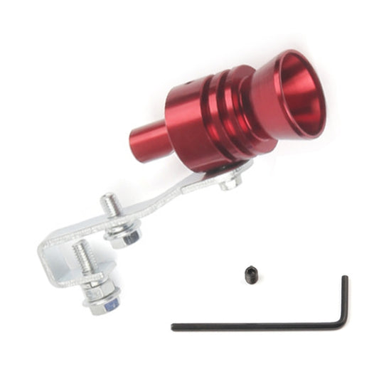 Universal Aluminum Turbo Sound Exhaust Muffler Pipe Whistle Car / Motorcycle Simulator Whistler, Size: L, Outside Diameter: 30mm