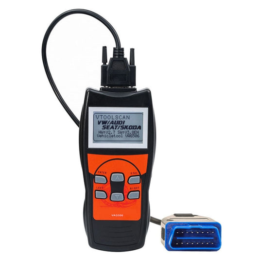 جهاز قراءة رموز السيارة الصغير VAG506، أداة تشخيص الأعطال OBD2، VAG506