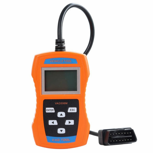 VAG506M Car Mini Code Reader OBD2 Fault Detector Diagnostic Tool, Nordic Version, VAG506M, Nordic Version