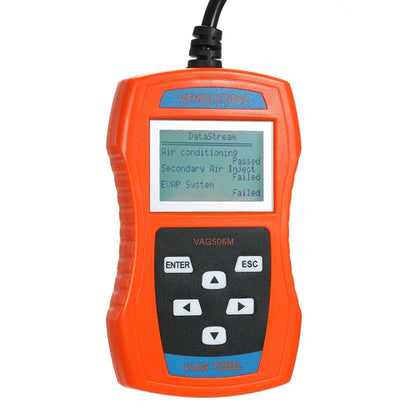VAG506M Car Mini Code Reader OBD2 Fault Detector Diagnostic Tool, Nordic Version, VAG506M, Nordic Version