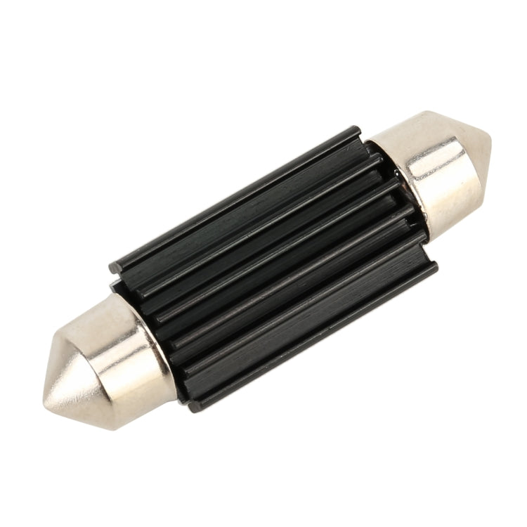 قطعتان 41 مم DC12V / 2.5 واط / 6000 كلفن / 170 لومن 6 مصابيح LED SMD-3030 مصباح قراءة للسيارة، 41 مم