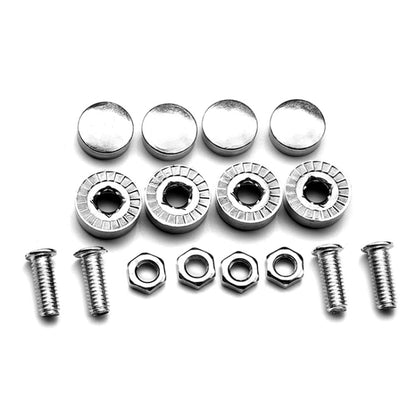 10 Sets Anti-theft Screws Car License Plate Bolts Frame Screws, 10 Sets