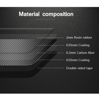 2 in 1 Car Carbon Fiber Steering Wheel Button Decorative Sticker for Chevrolet Camaro 2017-2019, Left and Right Drive Universal, For Chevrolet Camaro 2017-2019