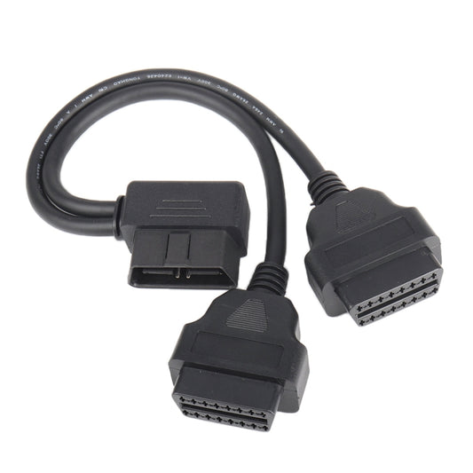 16PIN Car L Shape 90 Degree Connect OBD Diagnostic Extended Cable OBD2 Male to Female Cable, OBD2 Male to Female Cable