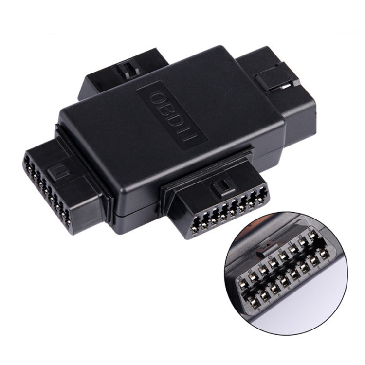 قابس تشخيص OBD ممتد 16 سنًا للسيارة، موزع OBD2، قابس تشخيص OBD ممتد