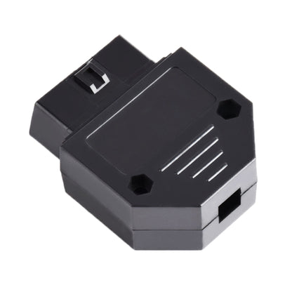 موصل OBD 2 أنثى للسيارة مكون من 16 سنًا، قابس OBD + جراب + طرف + برغي، أنثى