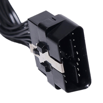 كابل تشخيص OBD ممتد 2 في 1 16 سنًا للسيارة، كابل OBD2، كابل OBD2