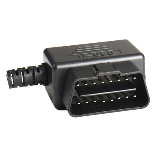 16PIN Car OBD 2 Male Connector OBD Plug + Case + SR, Male