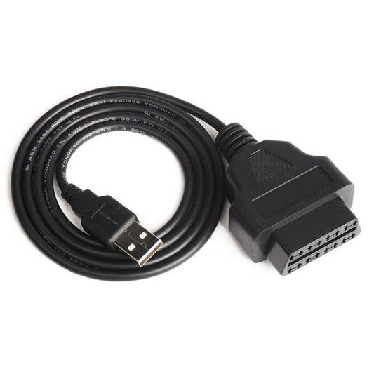 كابل GPS OBD 2 أنثى إلى موصل USB للسيارة، طول الكابل: 1 متر، أنثى إلى USB