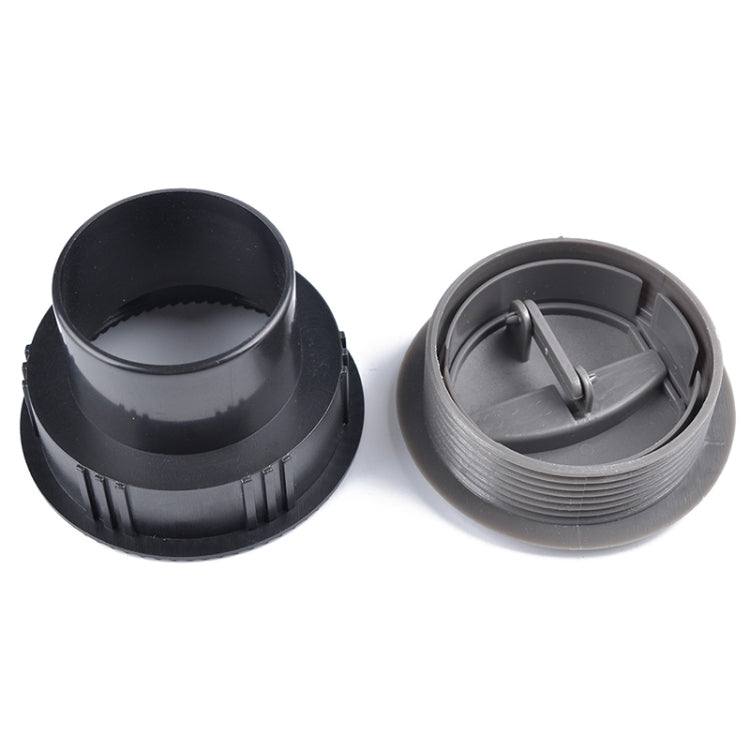 Universal 60mm Round AC Air Outlet Vent for RV Bus Boat Yacht Auto Air Conditioner Vent Replacement Parts Car Accessories, B Style (Grey), B Style (Black)