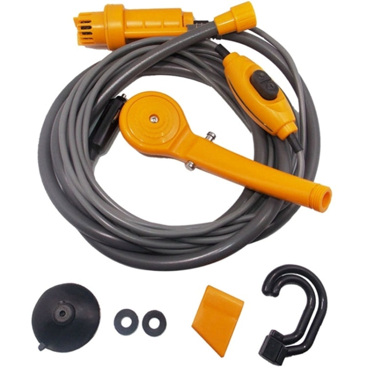 12V Portable Outdoor Car Electric Shower Sprinkler Washer, Car Washer(Blue), Car Washer(Orange), Car Washer (Yellow)