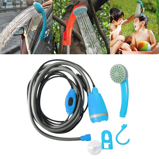 12V Portable Outdoor Universal Car Electric Shower Sprinkler Washer, Car Washer (Blue), Car Washer (Orange)