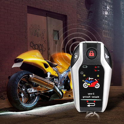 Universal Motorcycle Alarm Bidirectional Anti-theft Device with Induction Remote Control, Anti-theft Device