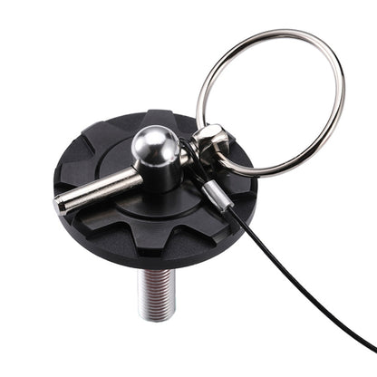 XH-6041 Car Universal Modified Aluminum Alloy Engine Hood Lock Cover, XH-6041(Black), XH-6041(Blue), XH-6041(Red), XH-6041(Silver)