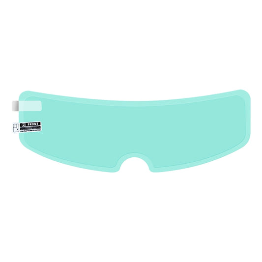 Motorcycle Helmet Visor Anti-fog Shield Helmet Film, 24.5x7.5cm