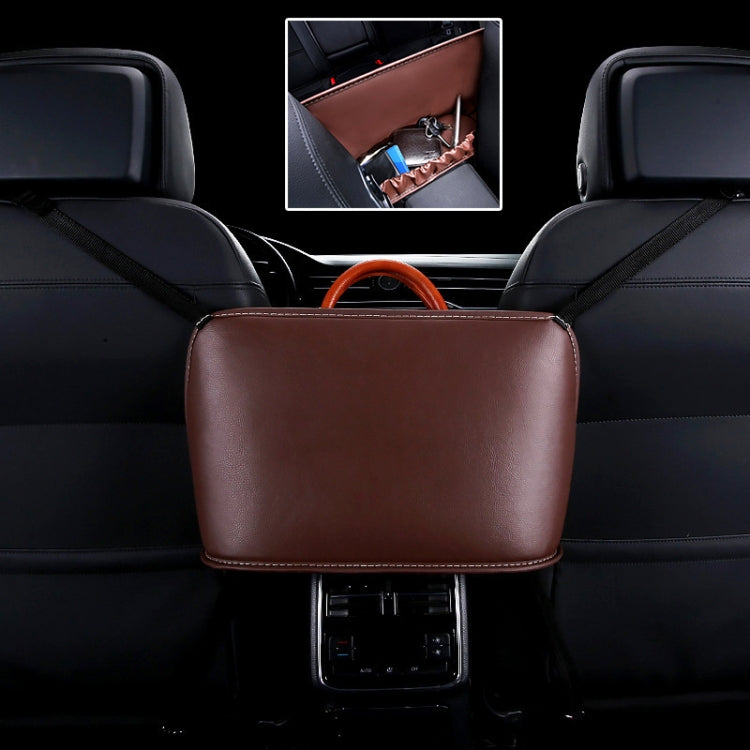 Car Front Seat Hanging Bag Storage Bag, Storage Bag (Beige), Storage Bag (Red), Storage Bag (Wine Red), Storage Bag (Brown), Storage Bag (Black), Storage Bag