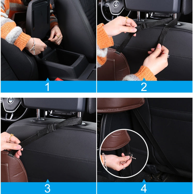 Car Front Seat Hanging Bag Storage Bag, Storage Bag (Beige), Storage Bag (Red), Storage Bag (Wine Red), Storage Bag (Brown), Storage Bag (Black), Storage Bag