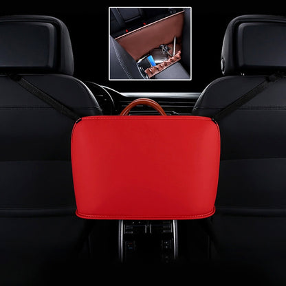 Car Front Seat Hanging Bag Storage Bag, Storage Bag (Beige), Storage Bag (Red), Storage Bag (Wine Red), Storage Bag (Brown), Storage Bag (Black), Storage Bag