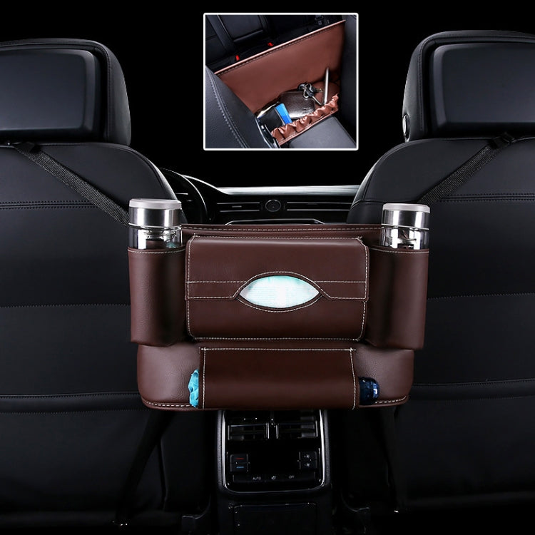 Car Front Seat Hanging Bag Paper Towel / Water Cup Storage Bag, Paper Towel / Water Cup (Brown), Paper Towel / Water Cup (Black), Paper Towel / Water Cup, Paper Towel / Water Cup (Pink), Paper Towel / Water Cup (Beige), Paper Towel / Water Cup (Red)���...