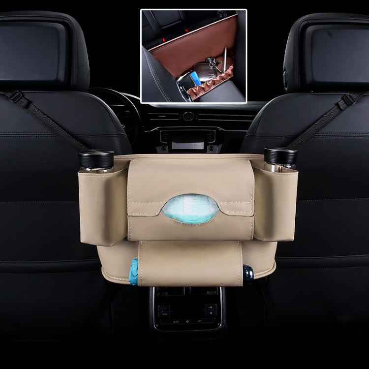 Car Front Seat Hanging Bag Paper Towel / Water Cup Storage Bag, Paper Towel / Water Cup (Brown), Paper Towel / Water Cup (Black), Paper Towel / Water Cup, Paper Towel / Water Cup (Pink), Paper Towel / Water Cup (Beige), Paper Towel / Water Cup (Red)���...