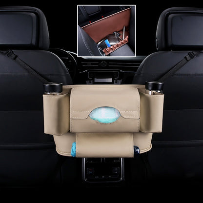 Car Front Seat Hanging Bag Paper Towel / Water Cup Storage Bag, Paper Towel / Water Cup (Brown), Paper Towel / Water Cup (Black), Paper Towel / Water Cup, Paper Towel / Water Cup (Pink), Paper Towel / Water Cup (Beige), Paper Towel / Water Cup (Red)���...