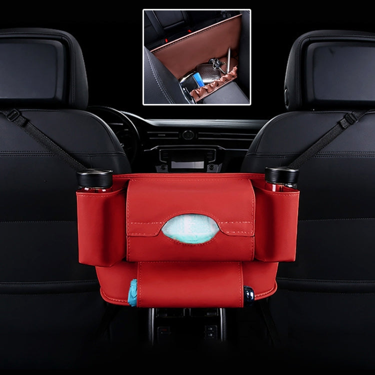 Car Front Seat Hanging Bag Paper Towel / Water Cup Storage Bag, Paper Towel / Water Cup (Brown), Paper Towel / Water Cup (Black), Paper Towel / Water Cup, Paper Towel / Water Cup (Pink), Paper Towel / Water Cup (Beige), Paper Towel / Water Cup (Red)���...