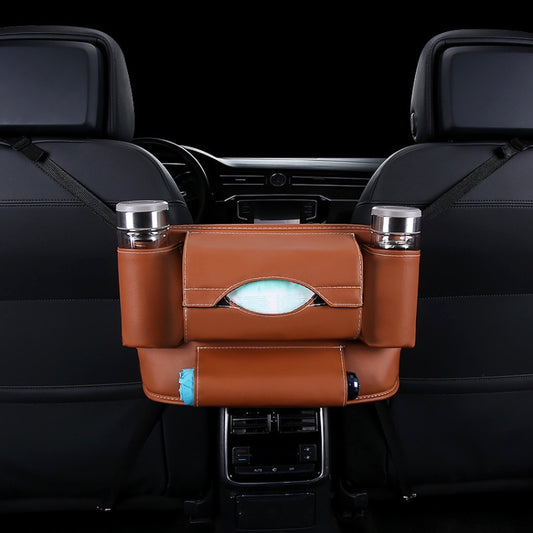Car Front Seat Hanging Bag Paper Towel / Water Cup Storage Bag, Paper Towel / Water Cup (Brown), Paper Towel / Water Cup (Black), Paper Towel / Water Cup, Paper Towel / Water Cup (Pink), Paper Towel / Water Cup (Beige), Paper Towel / Water Cup (Red)���...