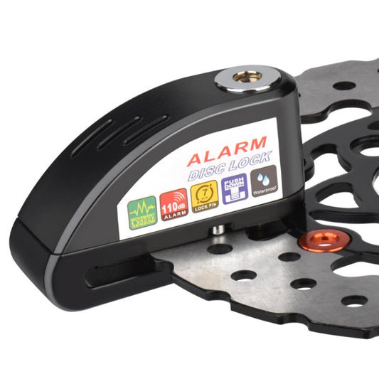 Motorcycles / Bicycle Anti-theft Lock Alarm Disc Brakes Lock with Cable and Bag