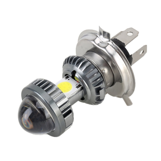 H4 DC9-18V / 4.7W (H)2.2W(L) / 6000K / 500LM Motorcycle LED Headlight with COB Lamp Beads, H4
