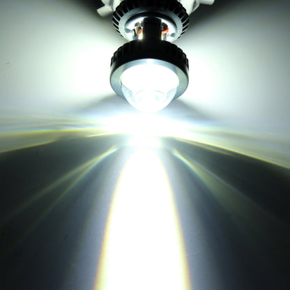 H4 DC9-18V / 4.7W (H)2.2W(L) / 6000K / 500LM Motorcycle LED Headlight with COB Lamp Beads, H4