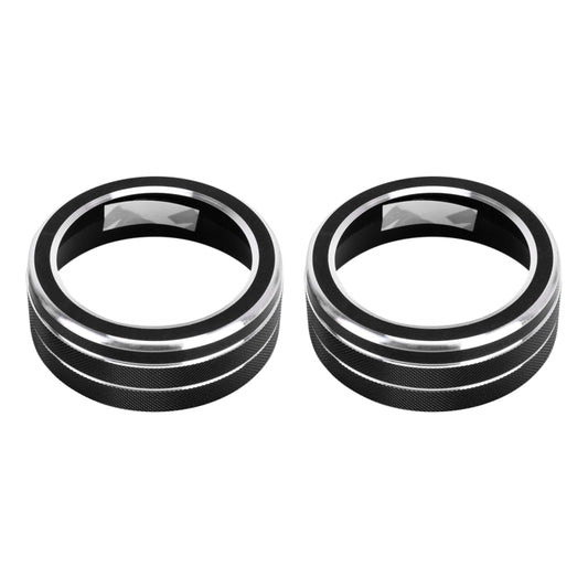 2 PCS Car Aluminum Alloy Air Conditioner Knob Case for Toyota RAV4 / Wildlander, For Toyota RAV4 / Wildlander (Black), For Toyota RAV4 / Wildlander (Blue), For Toyota RAV4 / Wildlander (Red)
