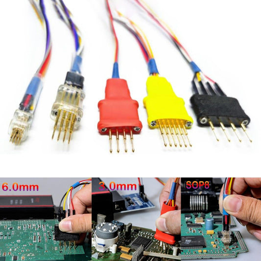 9 in 1 Probes Adapters for Iprog+ and Xprog-m for In-circuit, Probes Adapters