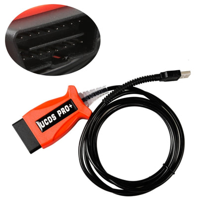 UCDS PRO+ Car OBD2 Diagnostic Tool with 35 Tokens UCDS for Ford USB Connection, UCDS PRO+
