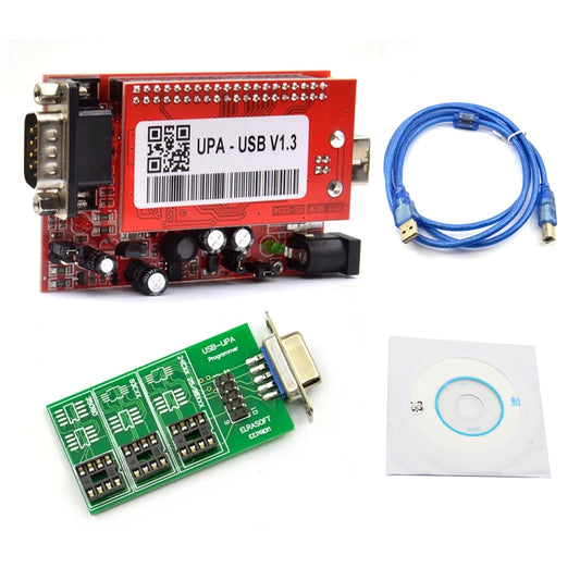 مبرمج USB للسيارة UPA V1.3، ضبط رقاقة وحدة التحكم الإلكترونية Eeprom، لوحة صغيرة، إصدار مبسط، UPA V1.3، لوحة صغيرة، إصدار مبسط