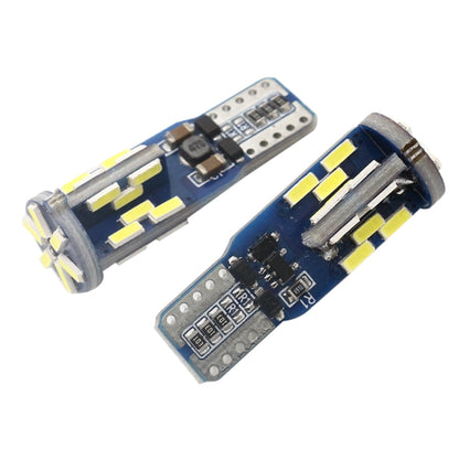 10 قطع T10 DC12V / 3W / 6000K / 180LM أضواء LED لفك تشفير Canbus للسيارة مع 30 مصباح LED SMD-4041، T10 DC12V / 3W