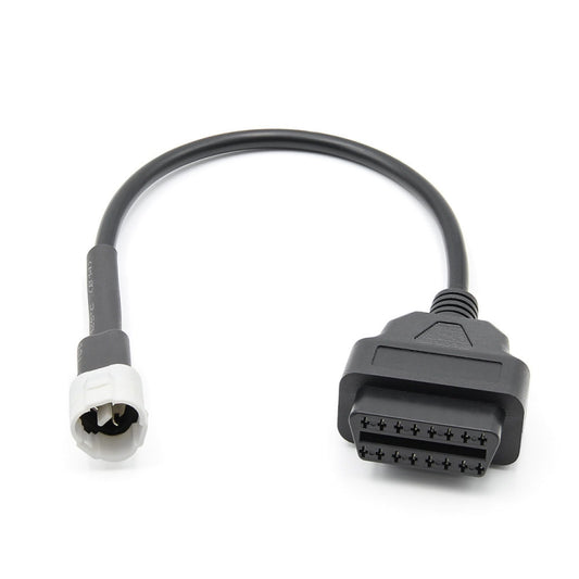 كابل موصل OBD أنثى إلى 3 دبابيس للدراجات النارية من Yamaha، 3 دبابيس