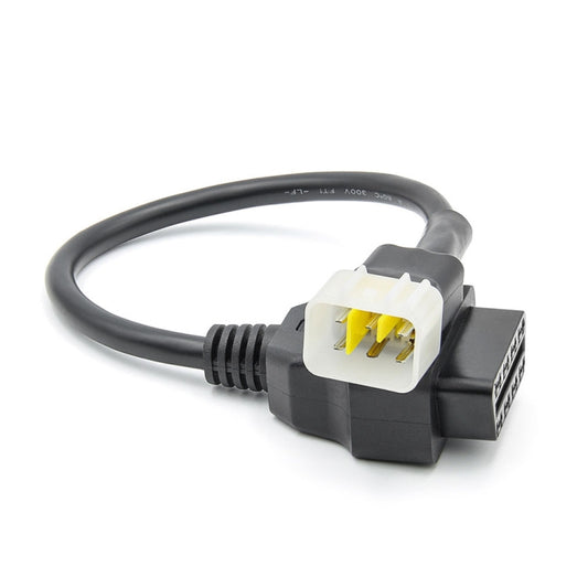 كابل توصيل OBD أنثى إلى 6 دبابيس من DELPHI للدراجات النارية، 6 دبابيس