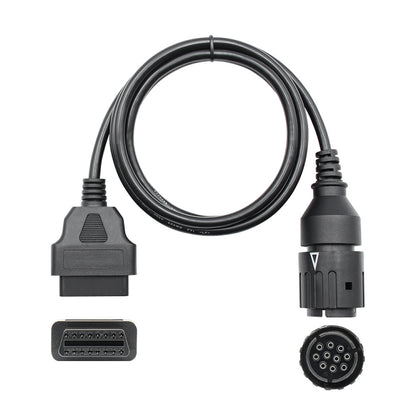 كابل OBD للدراجات النارية من 10 سنون إلى 16 سنون، لسيارات BMW