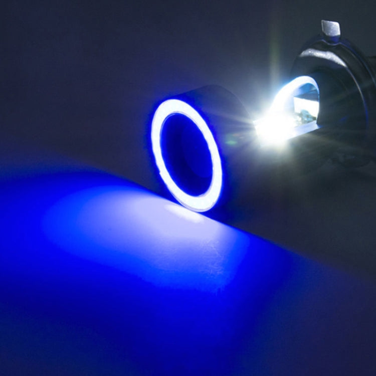 BA20D DC12-80V / 20W / 6000K / 2000LM Motorcycle Headlight with Angel Eyes, BA20D, BA20D (Blue), BA20D (Red)