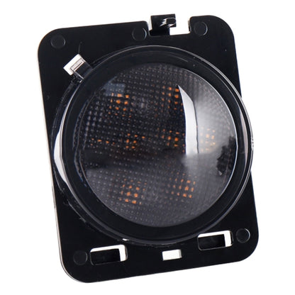 2 PCS 8W DC 12V Car SUV Refit LED Wheel Eyebrow Turn Signal for Jeep Wrangler JK 07-17, Specification: Butt Assembly with Aperture, Specification: Butt Assembly with Aperture