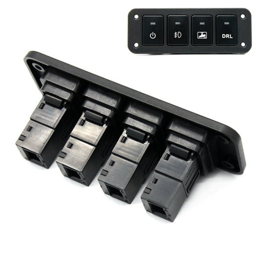 12-24V Car Modified 4-position Switch Panel for Toyota , For Toyota