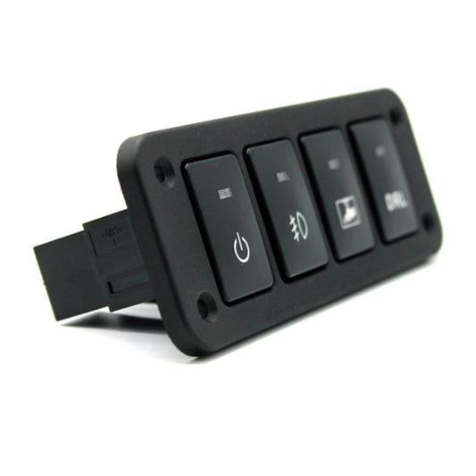 12-24V Car Modified 4-position Switch Panel for Toyota , For Toyota