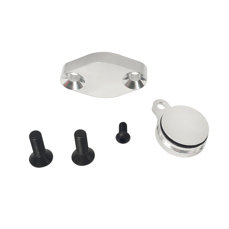 ZK-058 Car LS EGR Delete Intake Exhaust Block Off Plate for Chevrolet Silverado LSX 4.8L 5.3L 6.0L LQ4, ZK-058