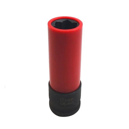 ZK-059 Car 17mm Protective Wheel Lug Nut Socket with Plastic Sleeve for Mercedes-Benz S Class, ZK-059