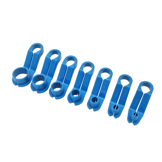 ZK-078 7 in 1 Car Fuel Line Angled Disconnect Tool Set, 7 in 1