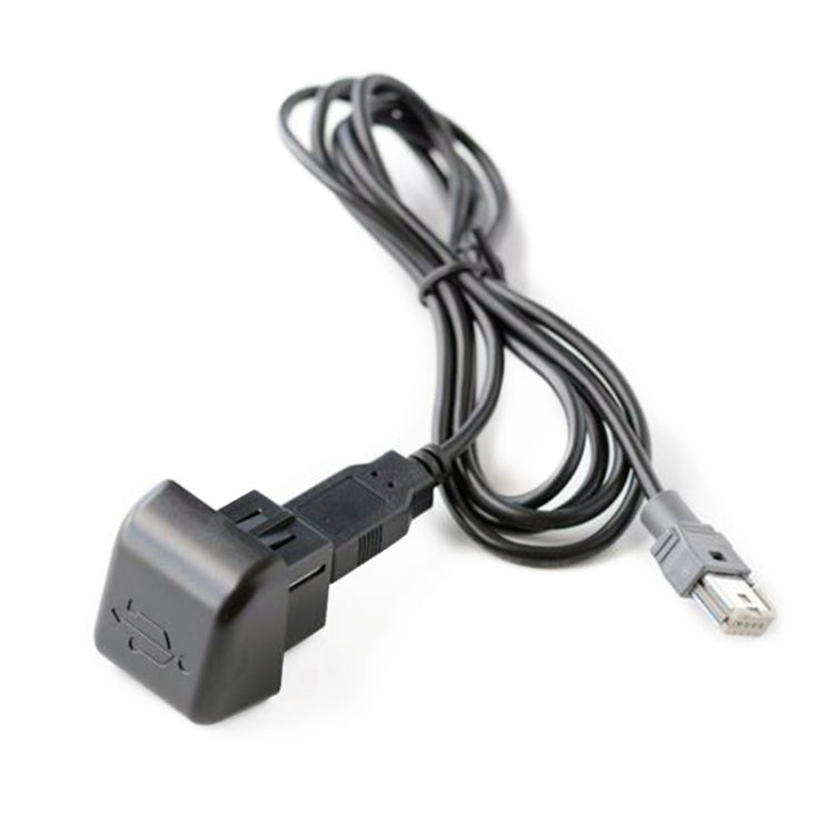 كابل محول صوت USB RD45 / RD43 للسيارة Citroen C2/C4 / Peugeot 207/307، لـ Citroen C2/C4 / Peugeot 207/307