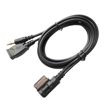 كابل صوت AUX للسيارة AUX + شحن USB + موسيقى محمولة لمرسيدس بنز، لمرسيدس بنز (USB)