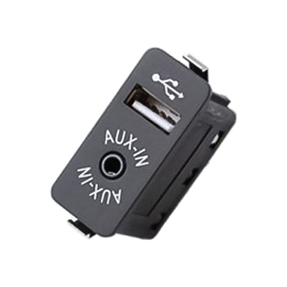 Car AUX + USB Interface Switch Interface Panel for BMW X3 X4 X5 X6, For BMW X3 X4 X5 X6